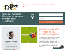 Tablet Screenshot of devidaasuaideia.com.br